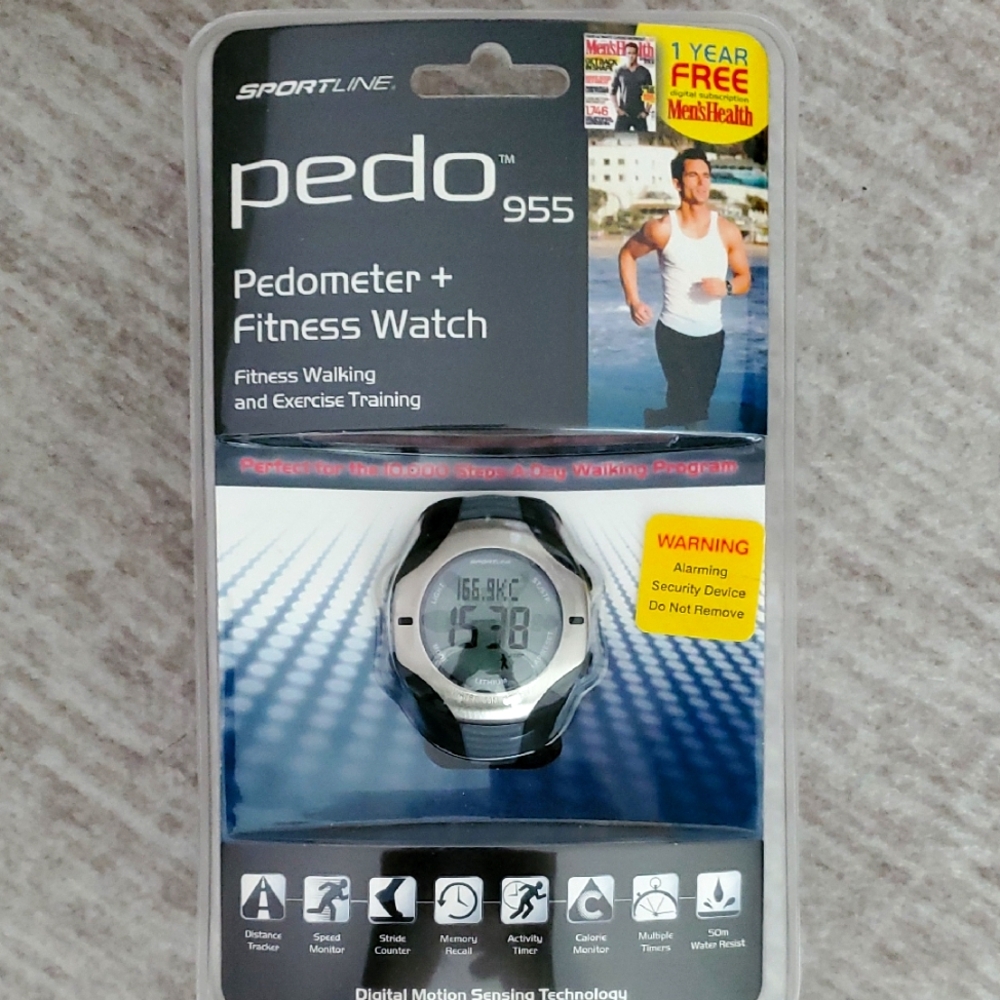 Sportline Pedo 955 Pedometer +Fitness Watch